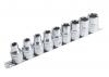 JTC JTC-H409E Набор головок торцевых 1/2 TORX Е10-Е24 9 предметов JTC