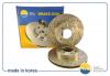 AMD AMD.SPORT.BD5119 Диск переднего тормоза 51712-25060/AMD.SPORT.BD5119 (перфорированный с проточкой) AMD