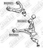 JIKIU BH23021 Сайлентблок  MITSUBISHI Pajero V65W Jan 00~Jan 6 BH23021