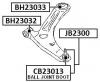 JIKIU BH23033 Сайлентблок переднего рычага