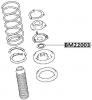 JIKIU BM22003 Подшипник опоры амортизатора  NISSAN Almera Tino V10M Jan 98~Jan 3 BM22003