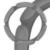 SKYWAY S01101011 Оплетка на руль L SKYWAY замша, серый (6 подушечек)