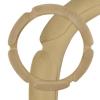 SKYWAY S01101014 Оплетка руля M Skyway Eco замша (6 подушечек) бежевая