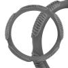 SKYWAY S01101028 Оплетка руля M Skyway Eco замша (5 подушечек) рельефная серая