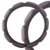 SKYWAY S01101040 Оплетка на руль M SKYWAY замша, серый (10 подушечек ECO)