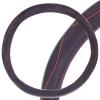 SKYWAY S01102343 Оплетка на руль L SKYWAY эко-кожа, черный