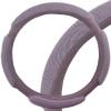 SKYWAY S01102384 Оплетка на руль M SKYWAY эко-кожа, серый (4 подушечки)