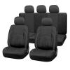 SKYWAY S01301125 Чехлы автомобильные полиэстер черный SKYWAY (FORSAGE) (9 шт.)