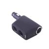 SKYWAY S02301010 Прикуриватель  2 гнезда 12 В USB 800 mA предохранитель 10 А черный Skyway