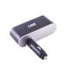 SKYWAY S02301022 Прикуриватель  3 гнезда 12В USB 2А предохранитель 5А черный Skyway