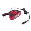 SKYWAY S02501003 Обогреватель салона а/м 12 В 150 Вт Skyway с фонарем черно-красный