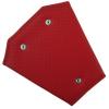 SKYWAY S04002005 Адаптер ремня безопасности детский экокожа Красный