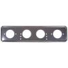 SKYWAY S04101006 Рамка номерного знака металл под болт никелированная Skyway