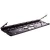 SKYWAY S04102004 Рамка под номер SKYWAY (пластмассовая с защелкой Золото с цветным флагом Russia рельеф.)