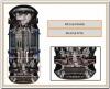 SSANGYONG 4050034001 ПОДРАМНИК ЗАДНИЙ