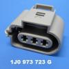 VAG 1J0973723G Корпус плоского разъема Audi Volkswagen Skoda