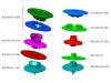 VAG 3D0898501B71N Комплект крепежа Volkswagen