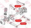 VTR CR0212R Сайлентблок рычага заднего, нижнего, усиленный