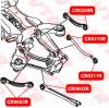 VTR CR0602R Сайлентблок нижней поперечной тяги задней подвески