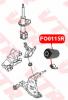 VTR FO0115R Сайлентблок нижнего рычага передней подвески, задний