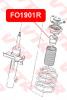 VTR FO1901R Отбойник амортизатора перед Фокус-2