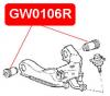 VTR GW0106R Сайлентблок нижнего рычага передней подвески