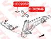 VTR HO0205R Сайлентблок верхнего поперечного рычага задней подвески, внутренний