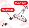 VTR MZ0102R Сайлентблок нижнего рычага передней подвески, задний