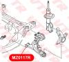 VTR MZ0117R Сайленблок рычага передней подвески, передний