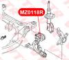 VTR MZ0118R Сайлентблок рычага передней подвески, задний