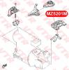 VTR MZ5201M Подушка двигателя левая