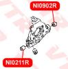 VTR NI0902R Сайлентблок задней цапфы