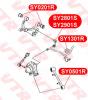 VTR SY0501R Сайлентблок продольной тяги, задний