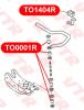 VTR TO1404R Втулка стабилизатора передней подвески, внутренняя