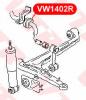 VTR VW1402R Втулка стабилизатора передней подвески, внутренняя