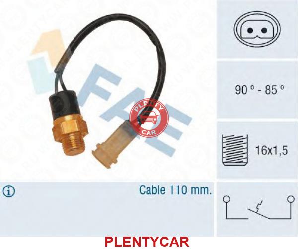 Купить Датчик Включения Вентилятора Радиатора