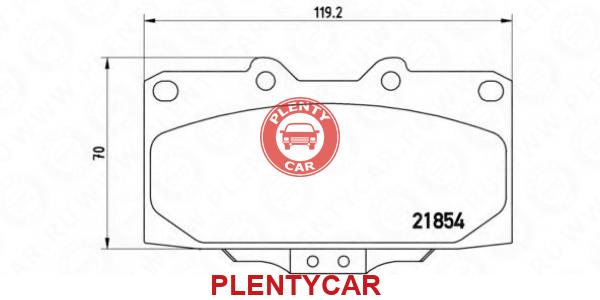 Колодки sp1564 применимость