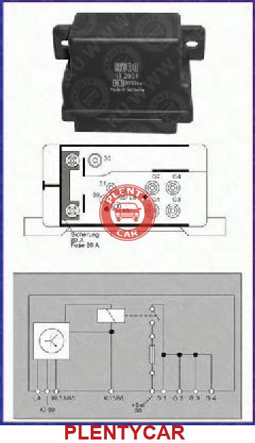Купить Реле Свечей Накала Мерседес Спринтер 208d