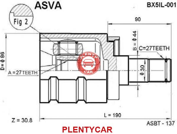 Внутренний 27. ASVA tyiu5020 шрус внутренний. ASVA tyiu110 шрус внутренний. ASVA ty54 шрус внешний. Шрус ASVA ty-54.