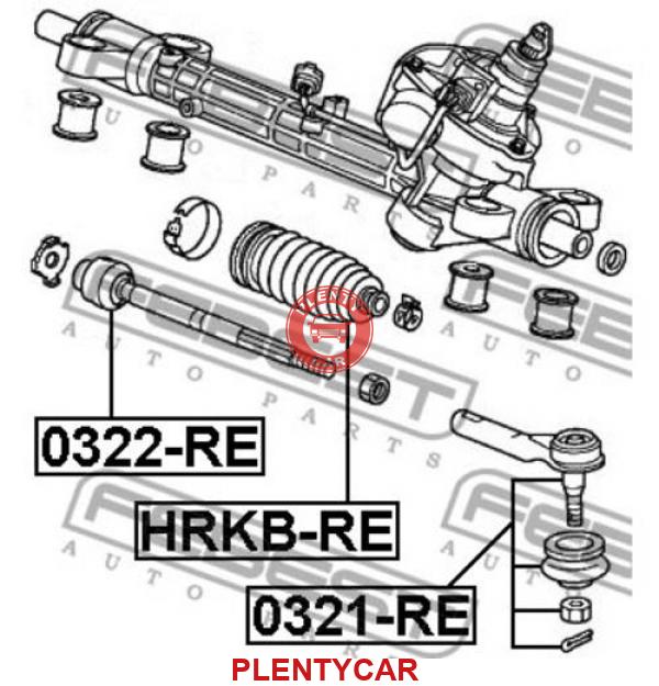 Схема рулевой рейки хонда срв 3