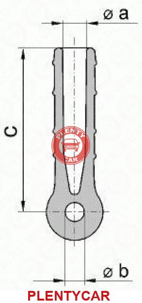 Наконечник крана уровня пола wabco